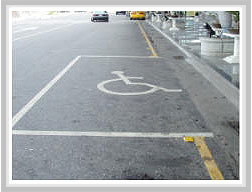 Photos of Airport Terminal_Accessible parking