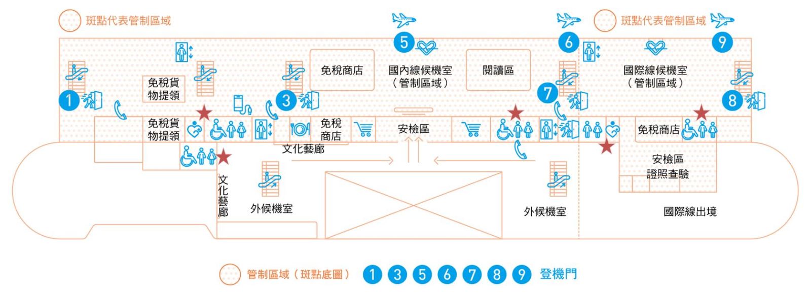 二樓緊急呼叫鈴位置圖 (點選平面圖可放大，開新視窗)