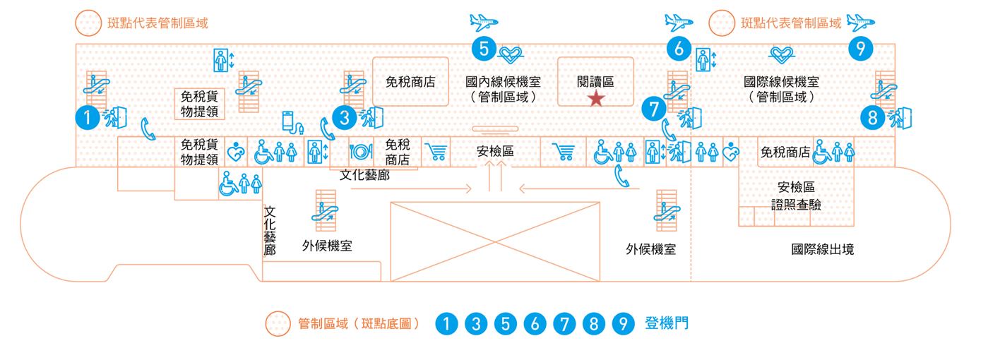 閱讀區服務位置圖 (點選平面圖可放大，開新視窗)