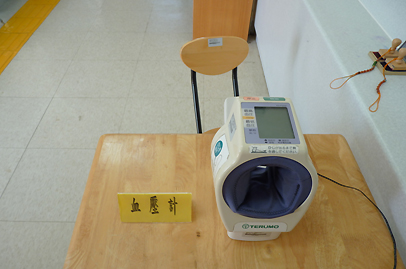 本站候機室提供量血壓服務